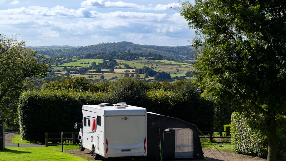 Lickpenny Matlock Caravan and Motorhome Club Campsite