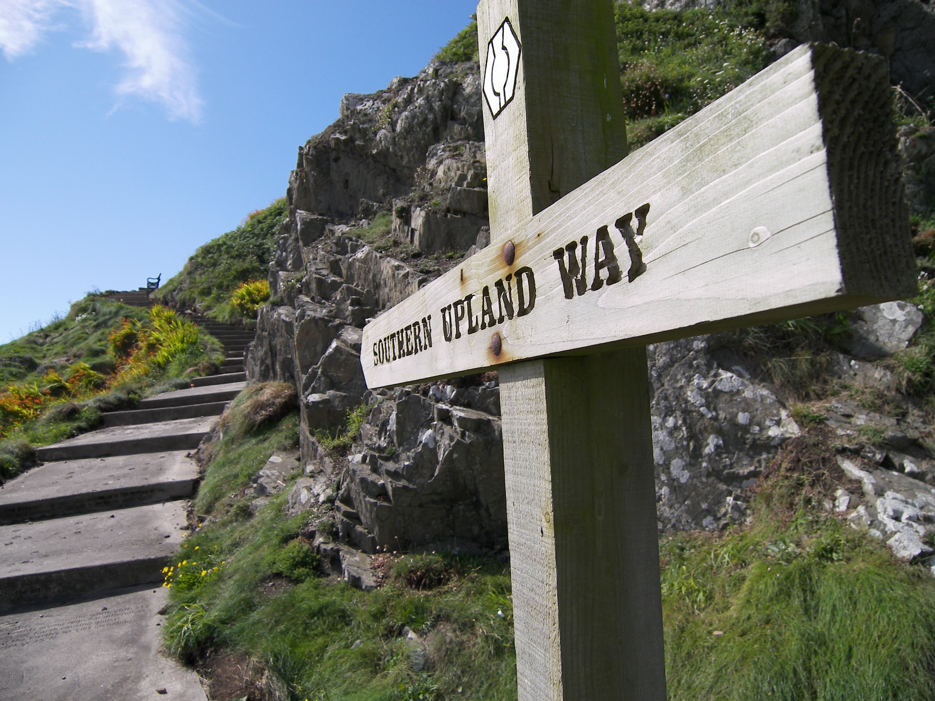 Southern Upland Way: Portpatrick and Castle Kennedy