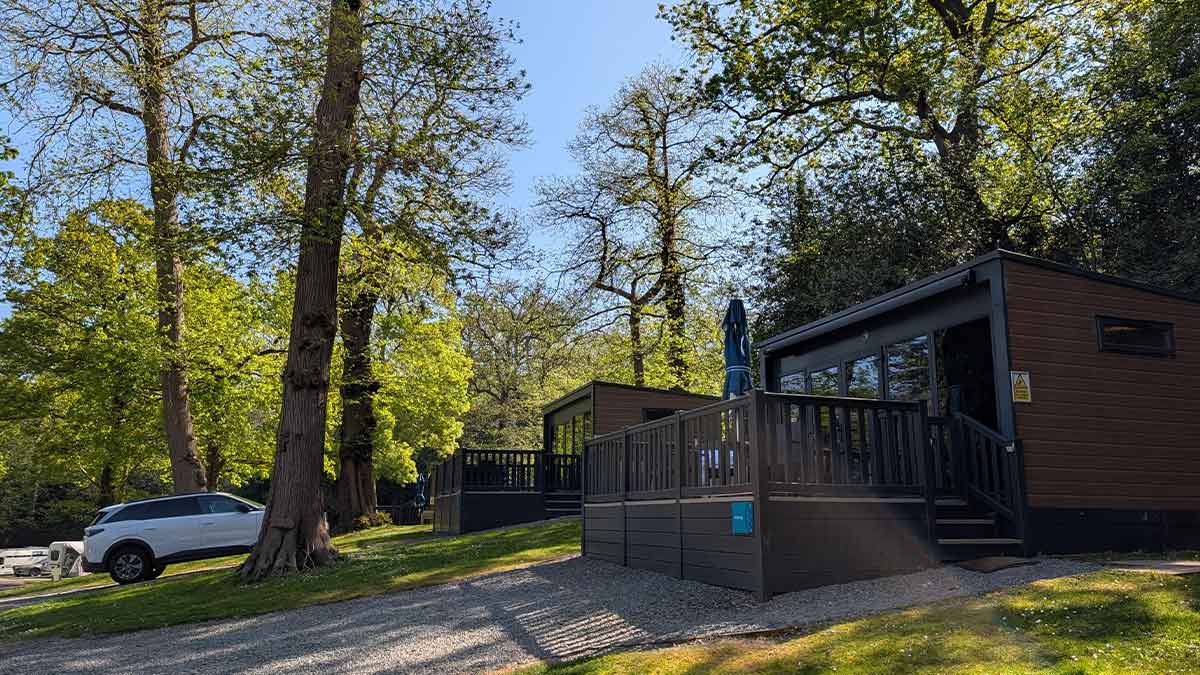 Abbey Wood Caravan and Motorhome Club Campsite