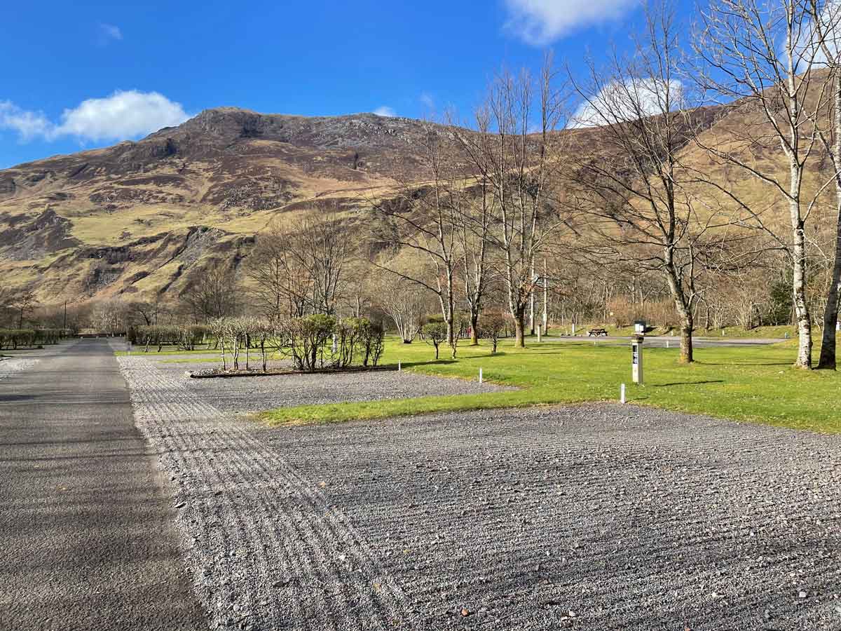 Morvich Caravan and Motorhome Club Campsite