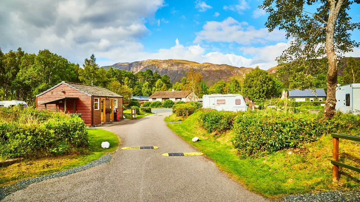 Kinlochewe Caravan and Motorhome Club Campsite