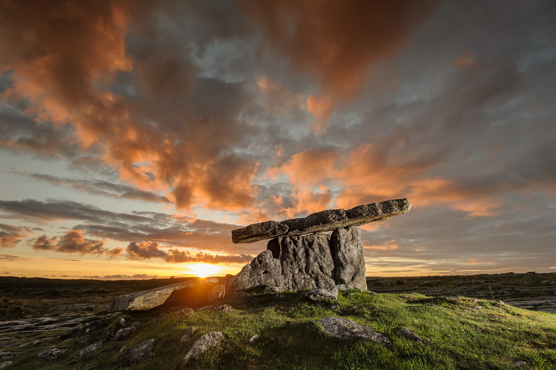 Poulnabrone and the Burren: The Hole of the Sorrows