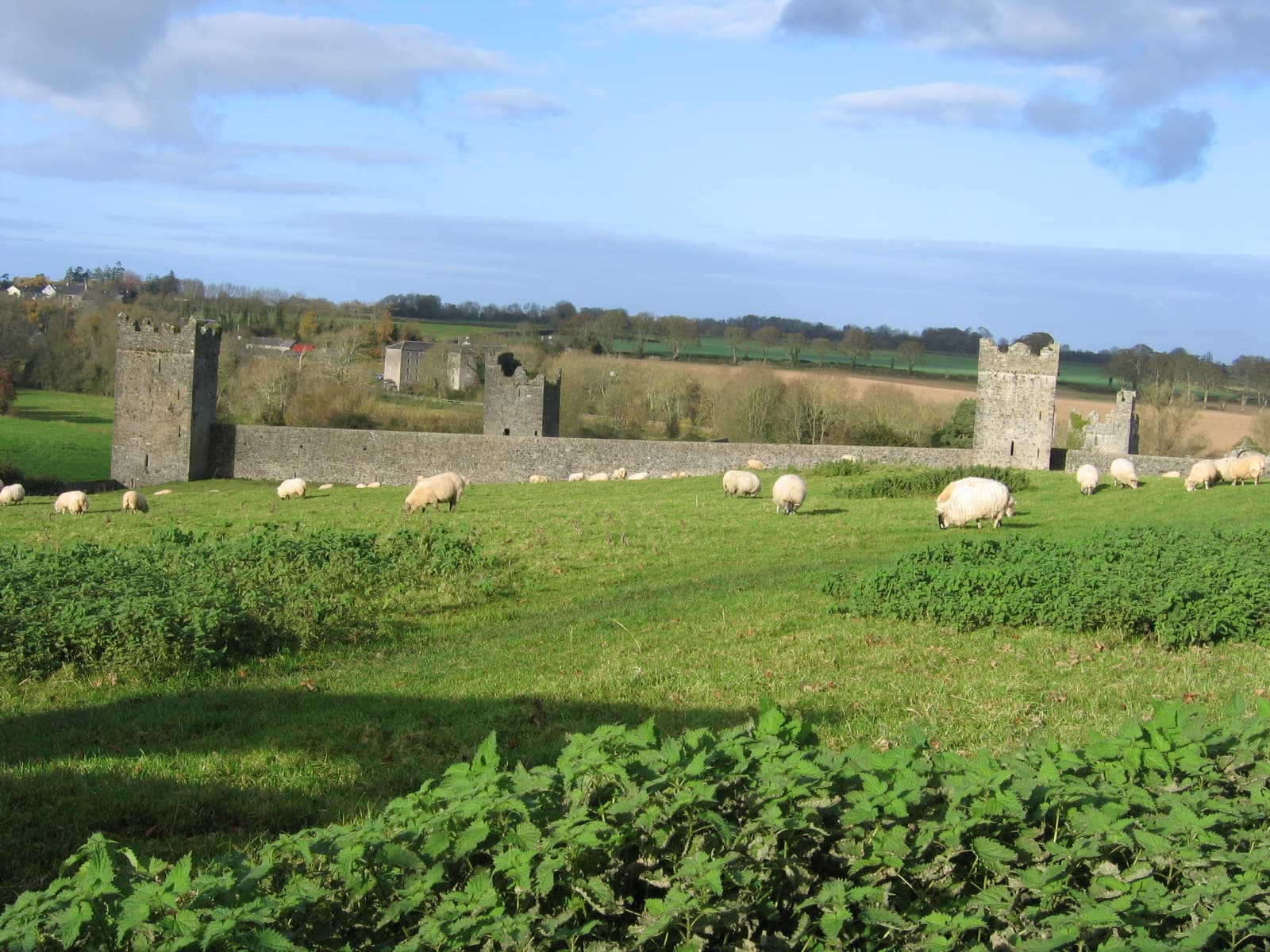 Kells Priory: Seven Towers and Three Acres of Wall