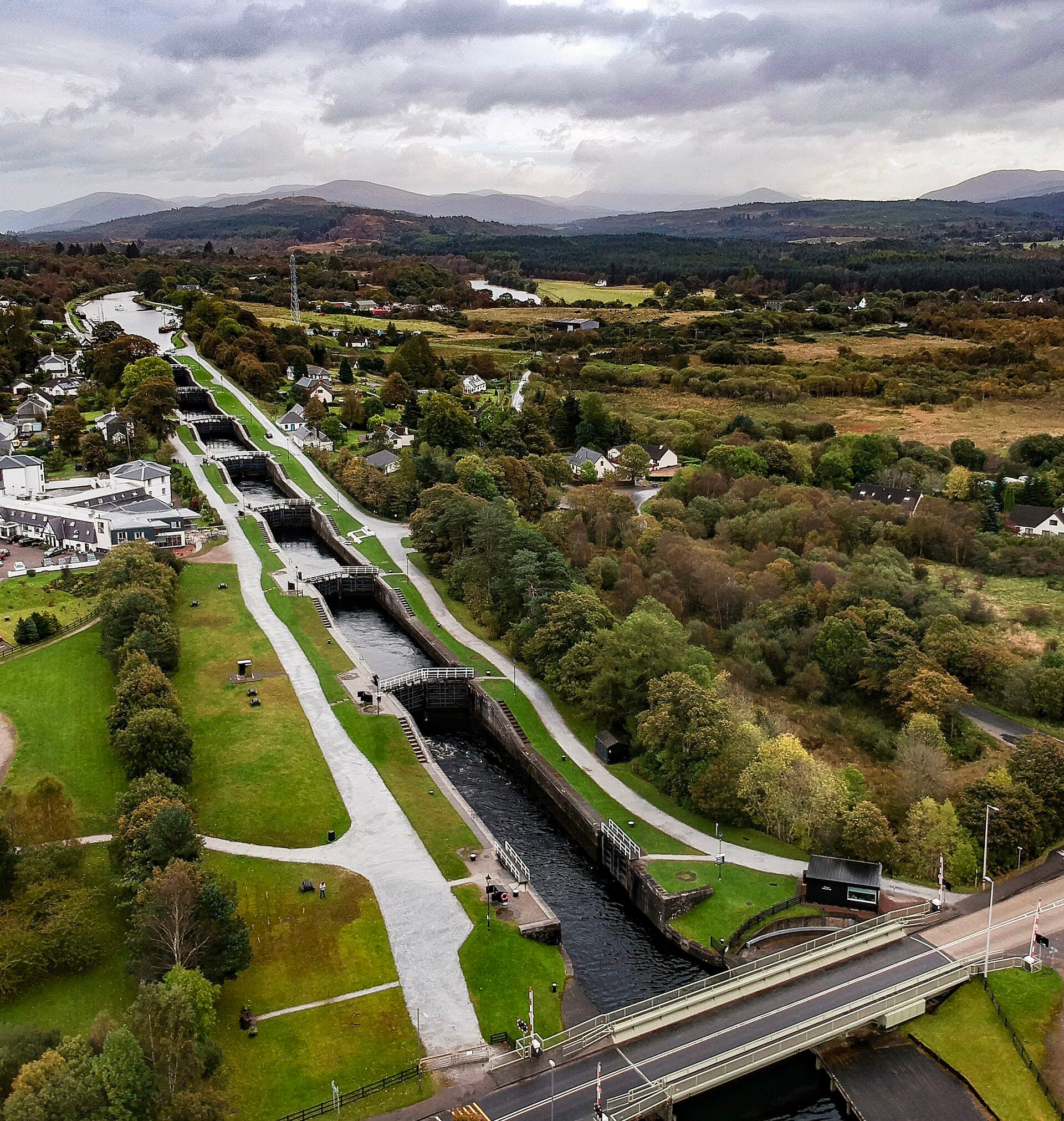 The Great Glen: Neptune's Staircase and the Caledonian Canal