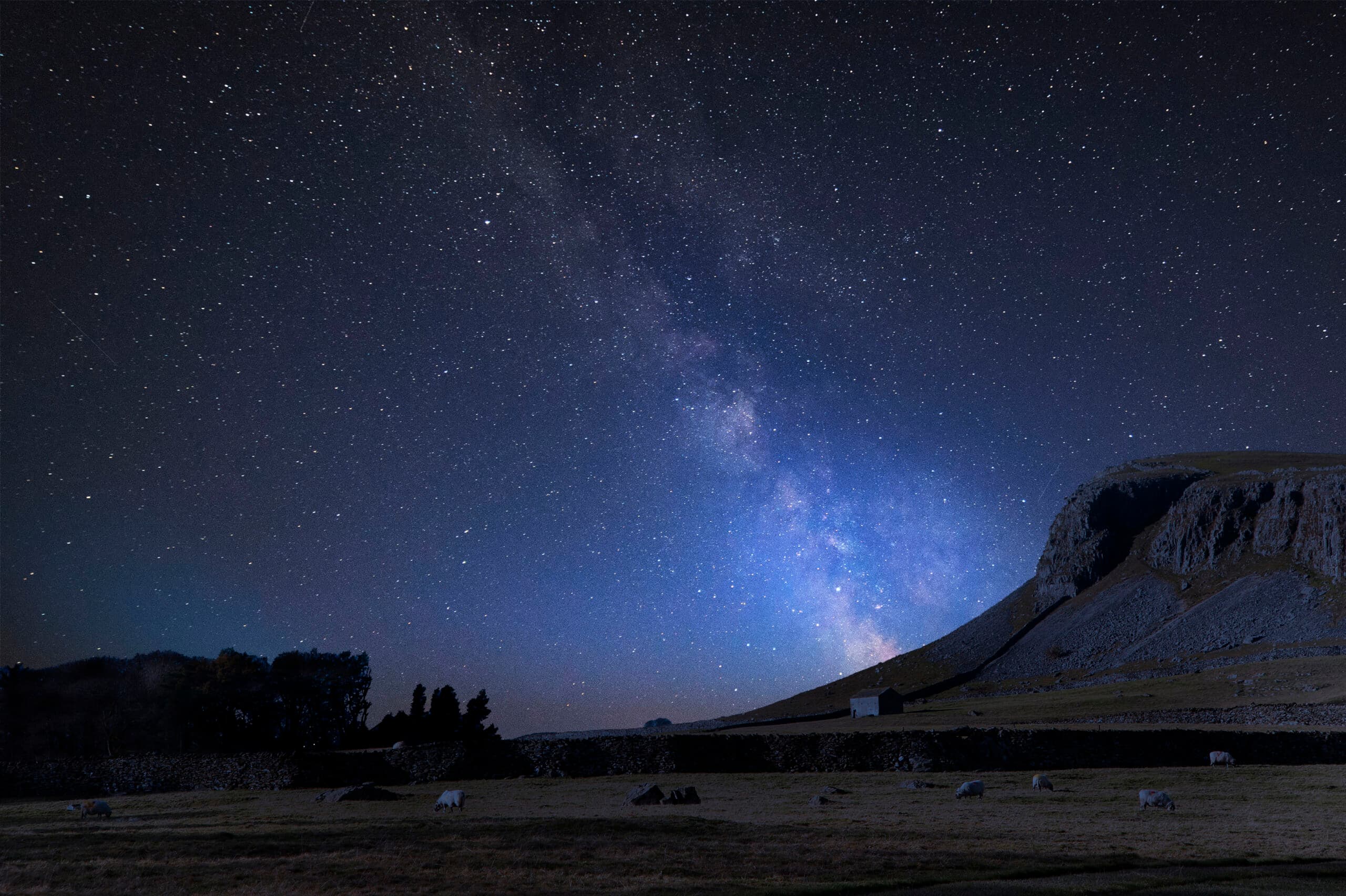 The Yorkshire Dales Dark Sky Reserve: Malham, Pen-y-ghent and Ribblehead